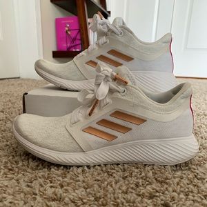 Adidas edge luxe white and rose gold